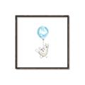 Picture of Blue Balloon _GroupedProduct_Square_Mini_ _GroupedProduct_Square_Canvas_Framed_