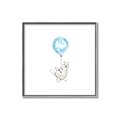 Picture of Blue Balloon _GroupedProduct_Square_Mini_ _GroupedProduct_Square_Canvas_Framed_