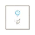 Picture of Blue Balloon _GroupedProduct_Square_Mini_ _GroupedProduct_Square_Canvas_Framed_