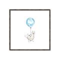 Picture of Blue Balloon _GroupedProduct_Square_Mini_ _GroupedProduct_Square_Canvas_Framed_