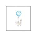 Picture of Blue Balloon _GroupedProduct_Square_Mini_ _GroupedProduct_Square_Canvas_Framed_