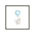 Picture of Blue Balloon _GroupedProduct_Square_Mini_ _GroupedProduct_Square_Canvas_Framed_