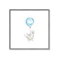 Picture of Blue Balloon _GroupedProduct_Square_Mini_ _GroupedProduct_Square_Canvas_Framed_