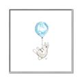 Picture of Blue Balloon _GroupedProduct_Square_Mini_ _GroupedProduct_Square_Canvas_Framed_