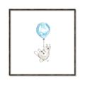 Picture of Blue Balloon _GroupedProduct_Square_Mini_ _GroupedProduct_Square_Canvas_Framed_