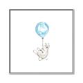 Picture of Blue Balloon _GroupedProduct_Square_Mini_ _GroupedProduct_Square_Canvas_Framed_