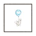Picture of Blue Balloon _GroupedProduct_Square_Mini_ _GroupedProduct_Square_Canvas_Framed_