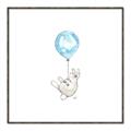 Picture of Blue Balloon _GroupedProduct_Square_Mini_ _GroupedProduct_Square_Canvas_Framed_