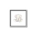 Picture of Baby Elephant _GroupedProduct_Square_Mini_ _GroupedProduct_Square_Canvas_Framed_