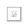 Picture of Baby Elephant _GroupedProduct_Square_Mini_ _GroupedProduct_Square_Canvas_Framed_