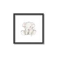 Picture of Baby Elephant _GroupedProduct_Square_Mini_ _GroupedProduct_Square_Canvas_Framed_
