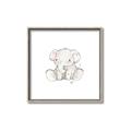 Picture of Baby Elephant _GroupedProduct_Square_Mini_ _GroupedProduct_Square_Canvas_Framed_