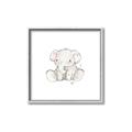 Picture of Baby Elephant _GroupedProduct_Square_Mini_ _GroupedProduct_Square_Canvas_Framed_