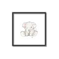 Picture of Baby Elephant _GroupedProduct_Square_Mini_ _GroupedProduct_Square_Canvas_Framed_