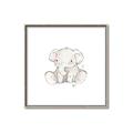 Picture of Baby Elephant _GroupedProduct_Square_Mini_ _GroupedProduct_Square_Canvas_Framed_