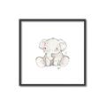 Picture of Baby Elephant _GroupedProduct_Square_Mini_ _GroupedProduct_Square_Canvas_Framed_