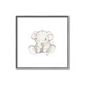 Picture of Baby Elephant _GroupedProduct_Square_Mini_ _GroupedProduct_Square_Canvas_Framed_