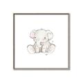 Picture of Baby Elephant _GroupedProduct_Square_Mini_ _GroupedProduct_Square_Canvas_Framed_