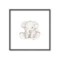 Picture of Baby Elephant _GroupedProduct_Square_Mini_ _GroupedProduct_Square_Canvas_Framed_