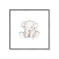 Picture of Baby Elephant _GroupedProduct_Square_Mini_ _GroupedProduct_Square_Canvas_Framed_