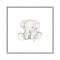 Picture of Baby Elephant _GroupedProduct_Square_Mini_ _GroupedProduct_Square_Canvas_Framed_