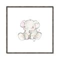 Picture of Baby Elephant _GroupedProduct_Square_Mini_ _GroupedProduct_Square_Canvas_Framed_