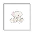 Picture of Baby Elephant _GroupedProduct_Square_Mini_ _GroupedProduct_Square_Canvas_Framed_