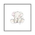 Picture of Baby Elephant _GroupedProduct_Square_Mini_ _GroupedProduct_Square_Canvas_Framed_