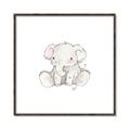 Picture of Baby Elephant _GroupedProduct_Square_Mini_ _GroupedProduct_Square_Canvas_Framed_