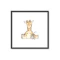 Picture of Baby Giraffe _GroupedProduct_Square_Mini_ _GroupedProduct_Square_Canvas_Framed_