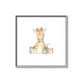 Picture of Baby Giraffe _GroupedProduct_Square_Mini_ _GroupedProduct_Square_Canvas_Framed_