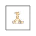 Picture of Baby Giraffe _GroupedProduct_Square_Mini_ _GroupedProduct_Square_Canvas_Framed_