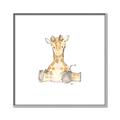 Picture of Baby Giraffe _GroupedProduct_Square_Mini_ _GroupedProduct_Square_Canvas_Framed_