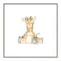 Picture of Baby Giraffe _GroupedProduct_Square_Mini_ _GroupedProduct_Square_Canvas_Framed_