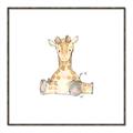 Picture of Baby Giraffe _GroupedProduct_Square_Mini_ _GroupedProduct_Square_Canvas_Framed_