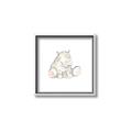 Picture of Baby Hippo _GroupedProduct_Square_Mini_ _GroupedProduct_Square_Canvas_Framed_