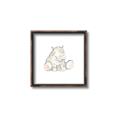 Picture of Baby Hippo _GroupedProduct_Square_Mini_ _GroupedProduct_Square_Canvas_Framed_