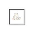 Picture of Baby Hippo _GroupedProduct_Square_Mini_ _GroupedProduct_Square_Canvas_Framed_