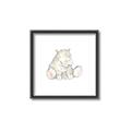 Picture of Baby Hippo _GroupedProduct_Square_Mini_ _GroupedProduct_Square_Canvas_Framed_
