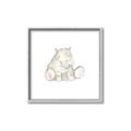 Picture of Baby Hippo _GroupedProduct_Square_Mini_ _GroupedProduct_Square_Canvas_Framed_