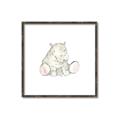 Picture of Baby Hippo _GroupedProduct_Square_Mini_ _GroupedProduct_Square_Canvas_Framed_