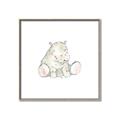 Picture of Baby Hippo _GroupedProduct_Square_Mini_ _GroupedProduct_Square_Canvas_Framed_