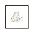 Picture of Baby Hippo _GroupedProduct_Square_Mini_ _GroupedProduct_Square_Canvas_Framed_