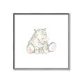 Picture of Baby Hippo _GroupedProduct_Square_Mini_ _GroupedProduct_Square_Canvas_Framed_