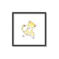 Picture of Baby Cheetah _GroupedProduct_Square_Mini_ _GroupedProduct_Square_Canvas_Framed_