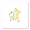 Picture of Baby Cheetah _GroupedProduct_Square_Mini_ _GroupedProduct_Square_Canvas_Framed_