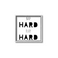 Picture of Nap Hard Play Hard I _GroupedProduct_Square_Mini_ _GroupedProduct_Square_Canvas_Framed_
