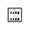 Picture of Nap Hard Play Hard I _GroupedProduct_Square_Mini_ _GroupedProduct_Square_Canvas_Framed_