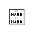 Picture of Nap Hard Play Hard I _GroupedProduct_Square_Mini_ _GroupedProduct_Square_Canvas_Framed_