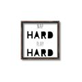 Picture of Nap Hard Play Hard I _GroupedProduct_Square_Mini_ _GroupedProduct_Square_Canvas_Framed_